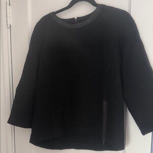 Madewell Black Textured Jacket/ sweater